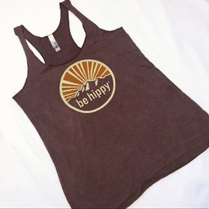 Be Hippy Graphic Tank Small